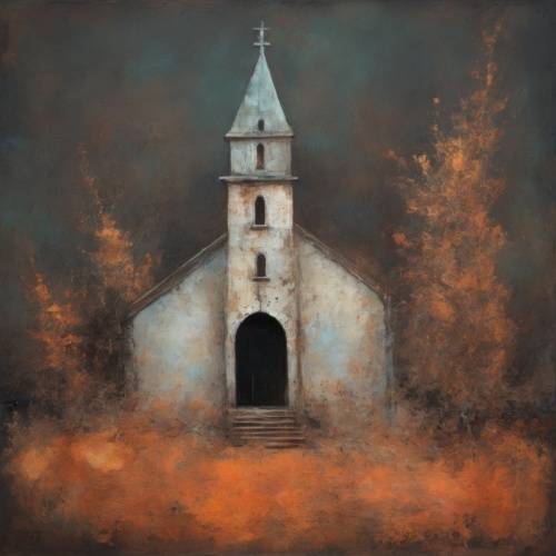 Kaple v plamenech podzimu/Chapel in the Flames of Autumn